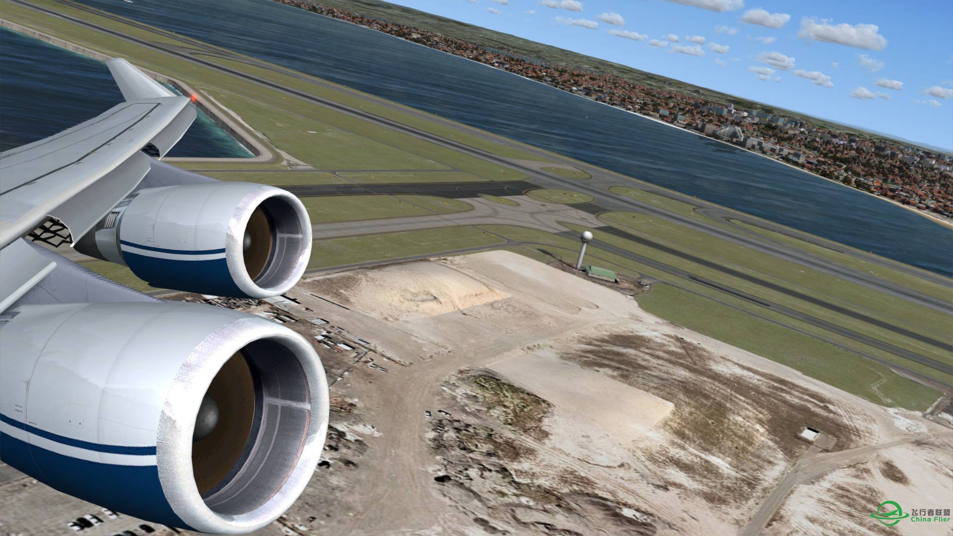 Prepar 3D 试飞，光影效果不错（2）-7329 
