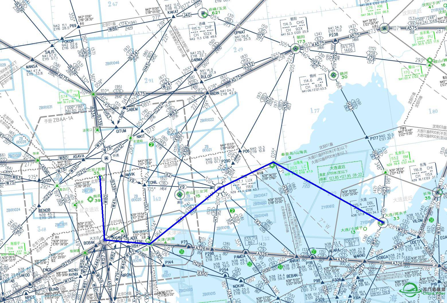 我的环球飞行之国内站（3）ZYTL-ZBAA 20150705-8927 