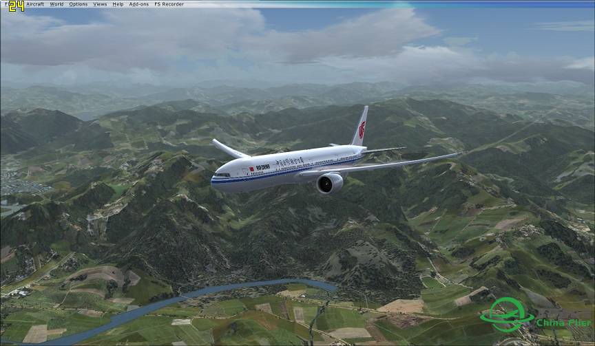 PMDG Boeing 777Immersion终于有效果了！-7632 