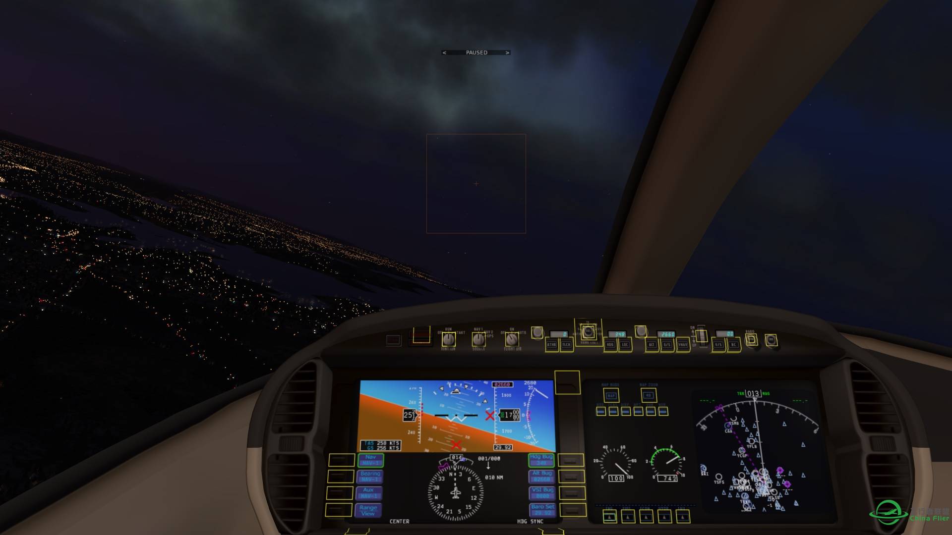 xplane 的夜间效果-1020 