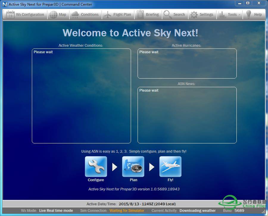 关于Active Sky Next for P3D SP3天气更新的问题-1140 