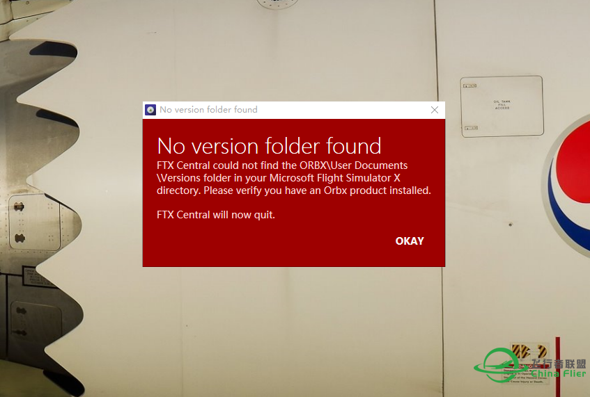 P3D V3 安装ORBX CTX Centure 的问题-7760 