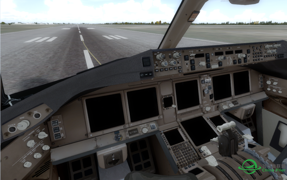 P3DV3 pmdg777 黑屏 求帮助-5432 