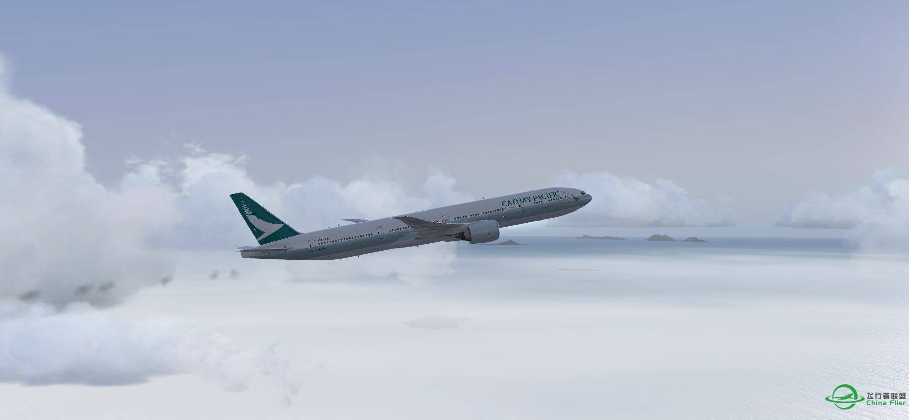 B777 Cathay @ VMMC to VHHH-9550 