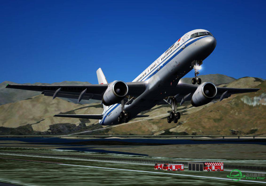 BOEING757空中美男子来了！拉萨-北京，有经典角度哦~~-463 