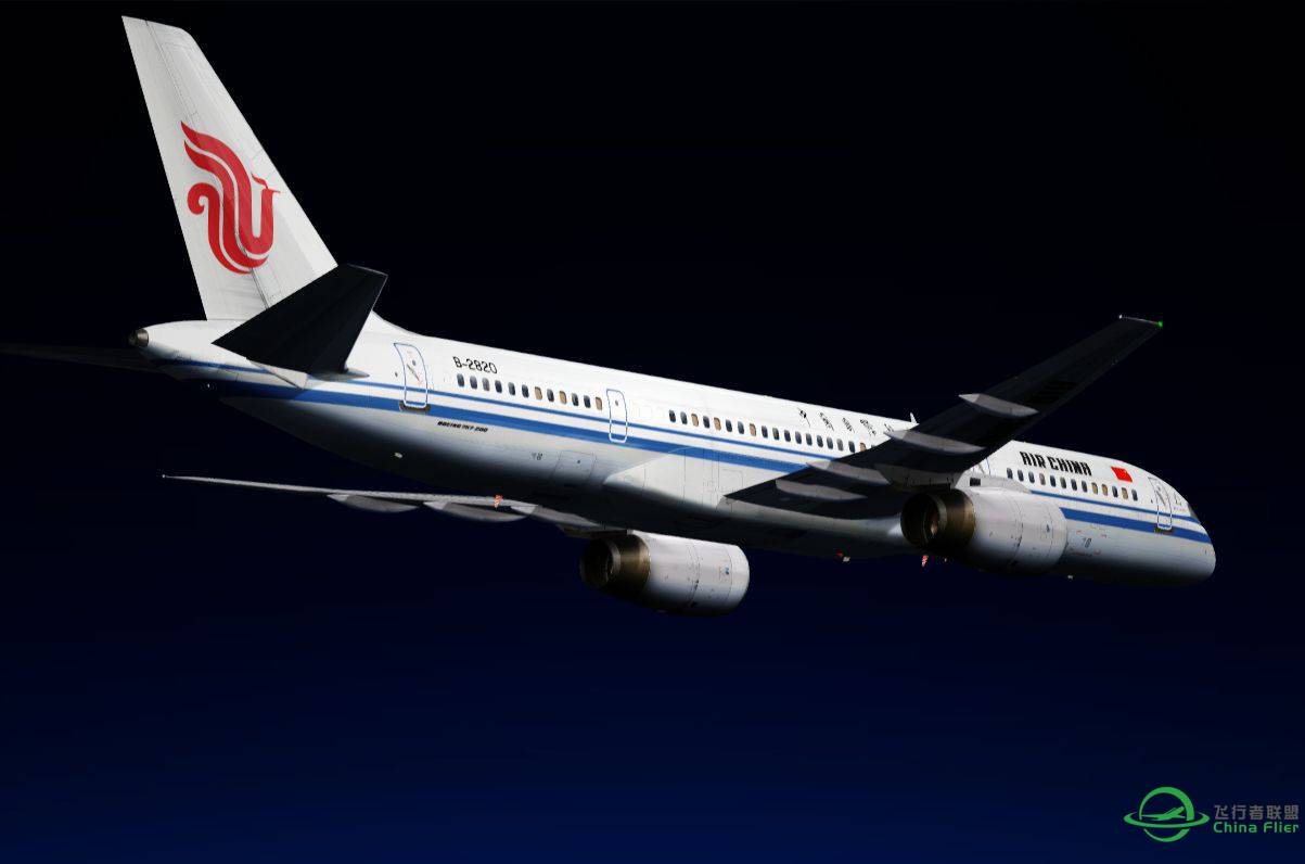 BOEING757空中美男子来了！拉萨-北京，有经典角度哦~~-8679 