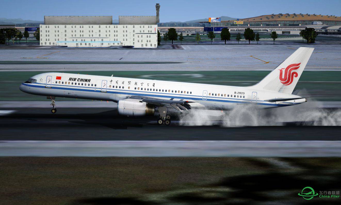 BOEING757空中美男子来了！拉萨-北京，有经典角度哦~~-1514 