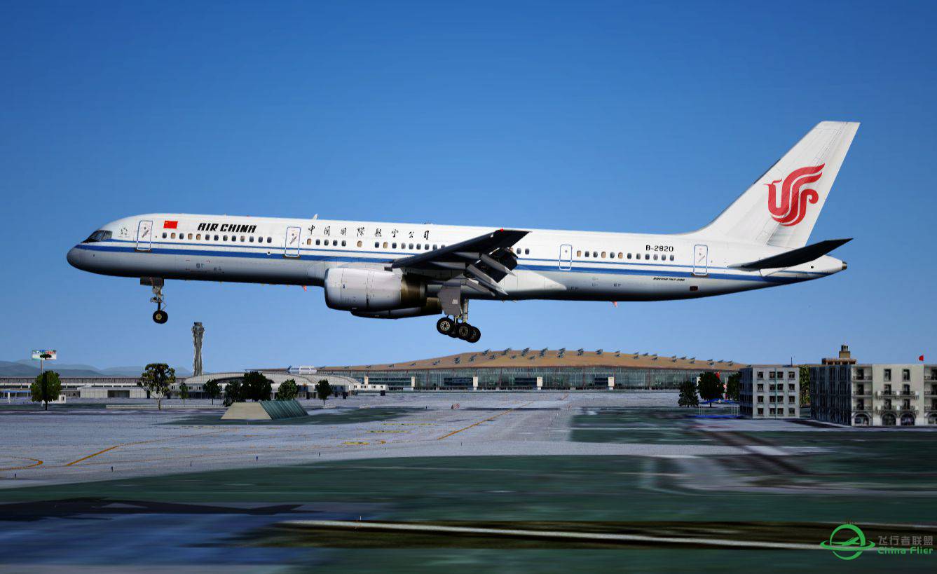 BOEING757空中美男子来了！拉萨-北京，有经典角度哦~~-5791 