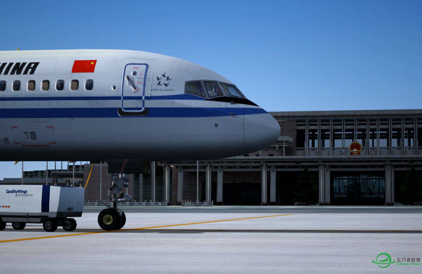 BOEING757空中美男子来了！拉萨-北京，有经典角度哦~~-8914 