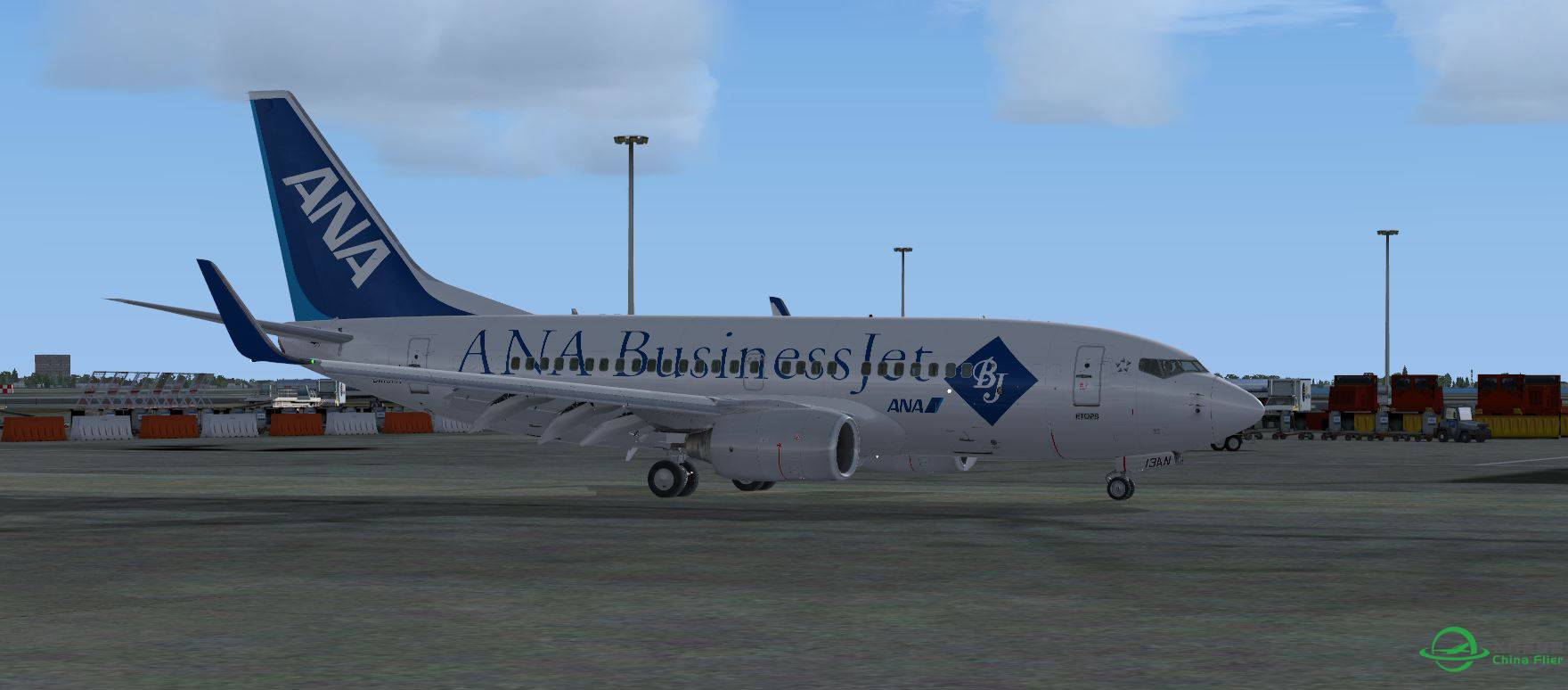 B737 ANA BBJ-6938 