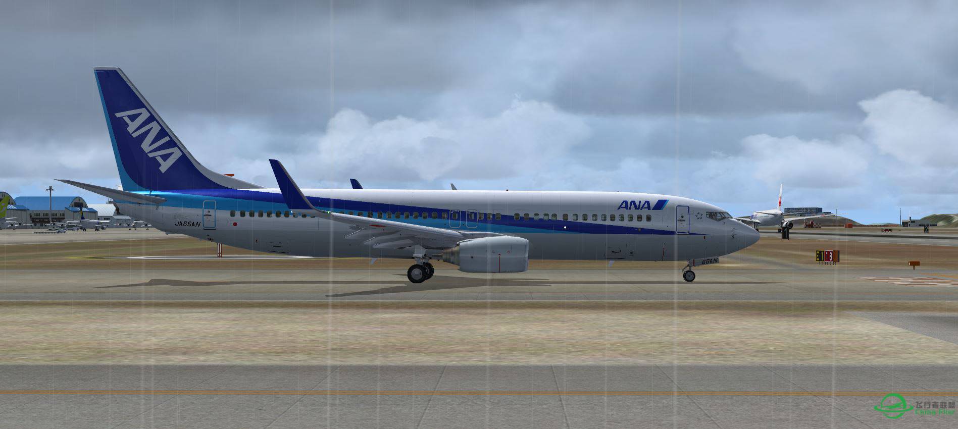 B737 ANA @ ROAH part2-989 
