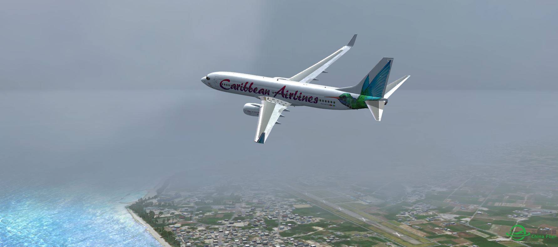 B737 CAribbean @ ROIG-9337 