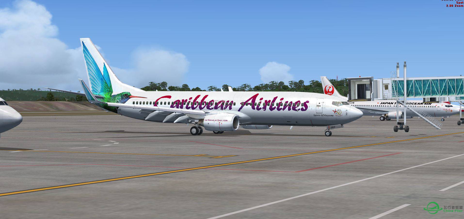 B737 CAribbean @ ROIG-8198 