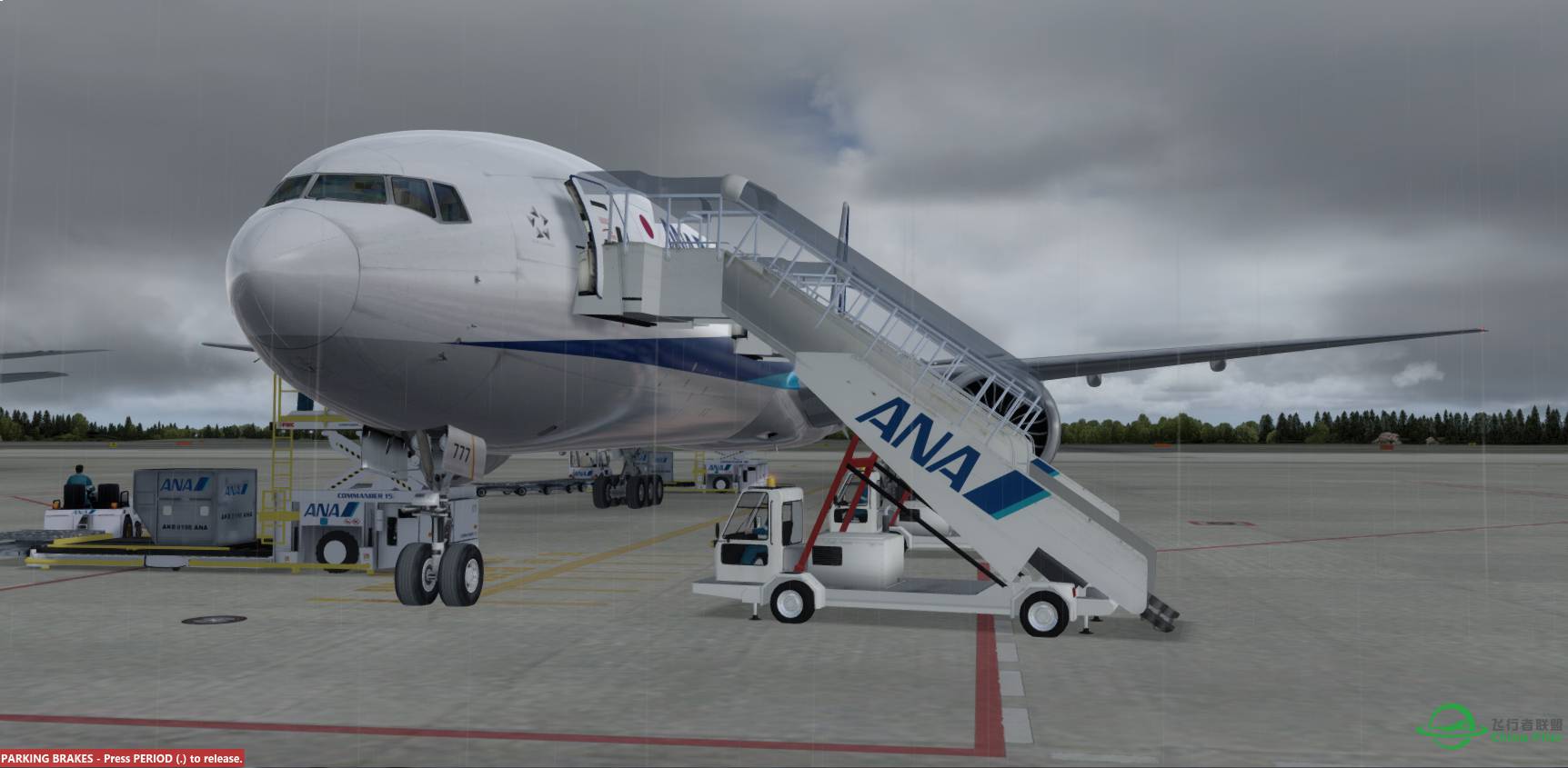 全日空 777W 全日空登机-531 