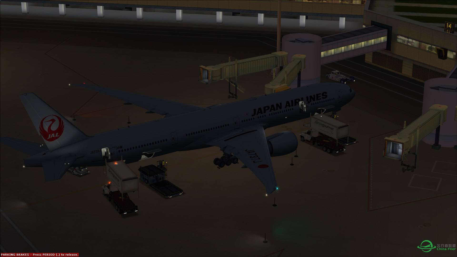 [FSX国际线] JAL2 东京羽田-旧金山-147 