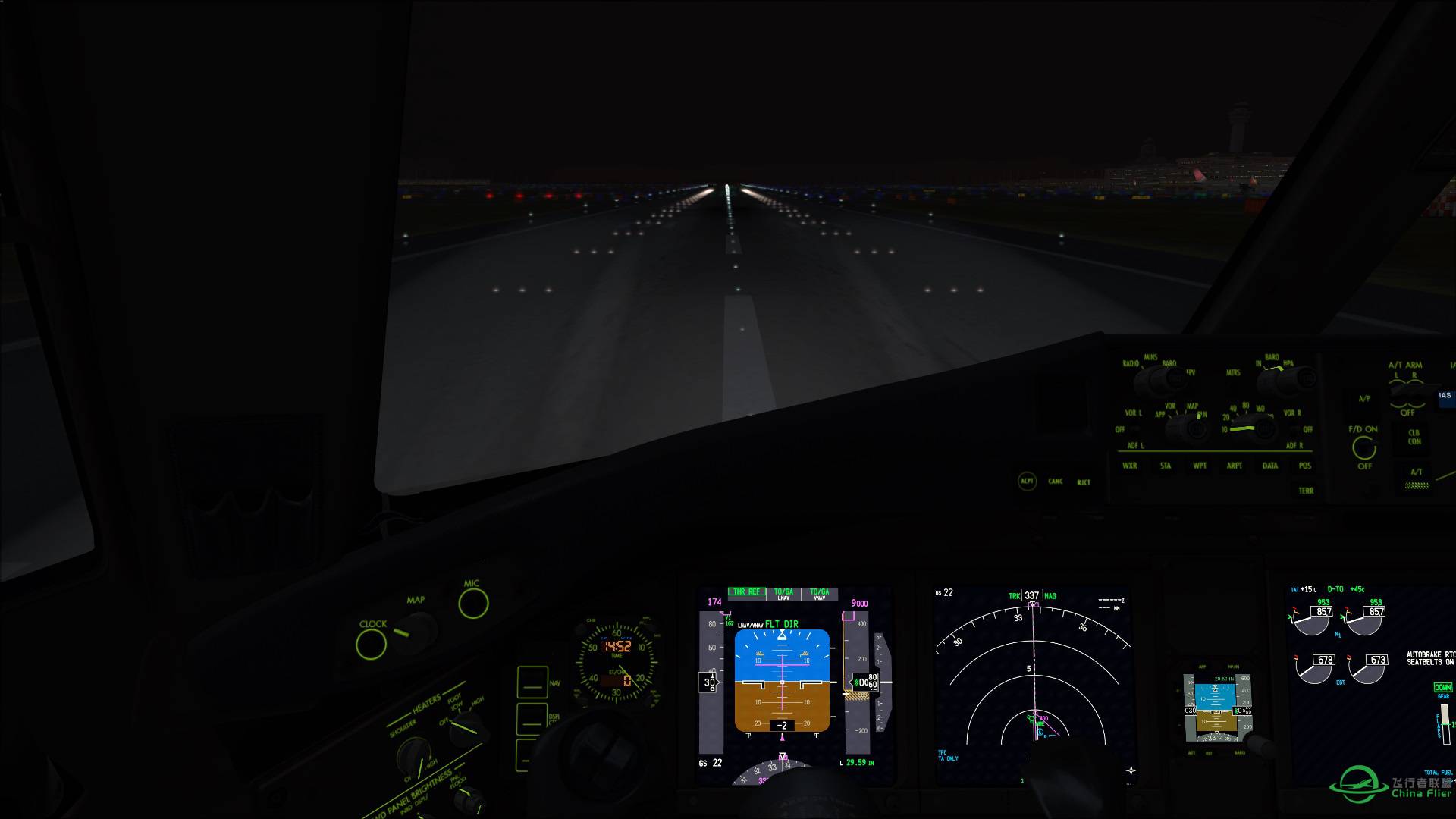 [FSX国际线] JAL2 东京羽田-旧金山-957 