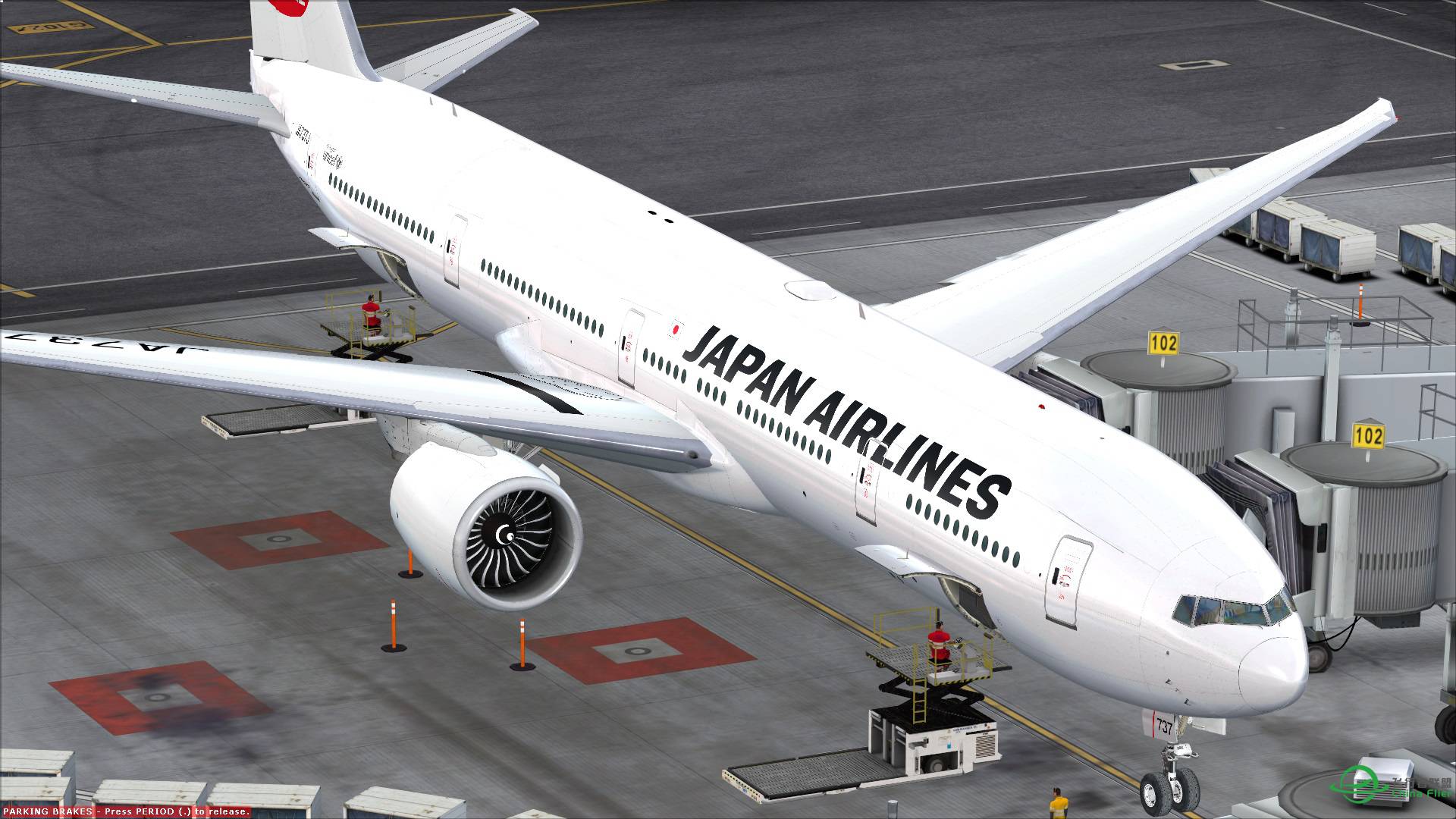 [FSX国际线] JAL2 东京羽田-旧金山-4048 