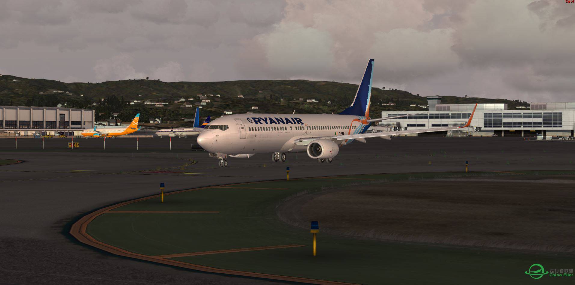 B737 RYAN AIR@ KSFO-4564 