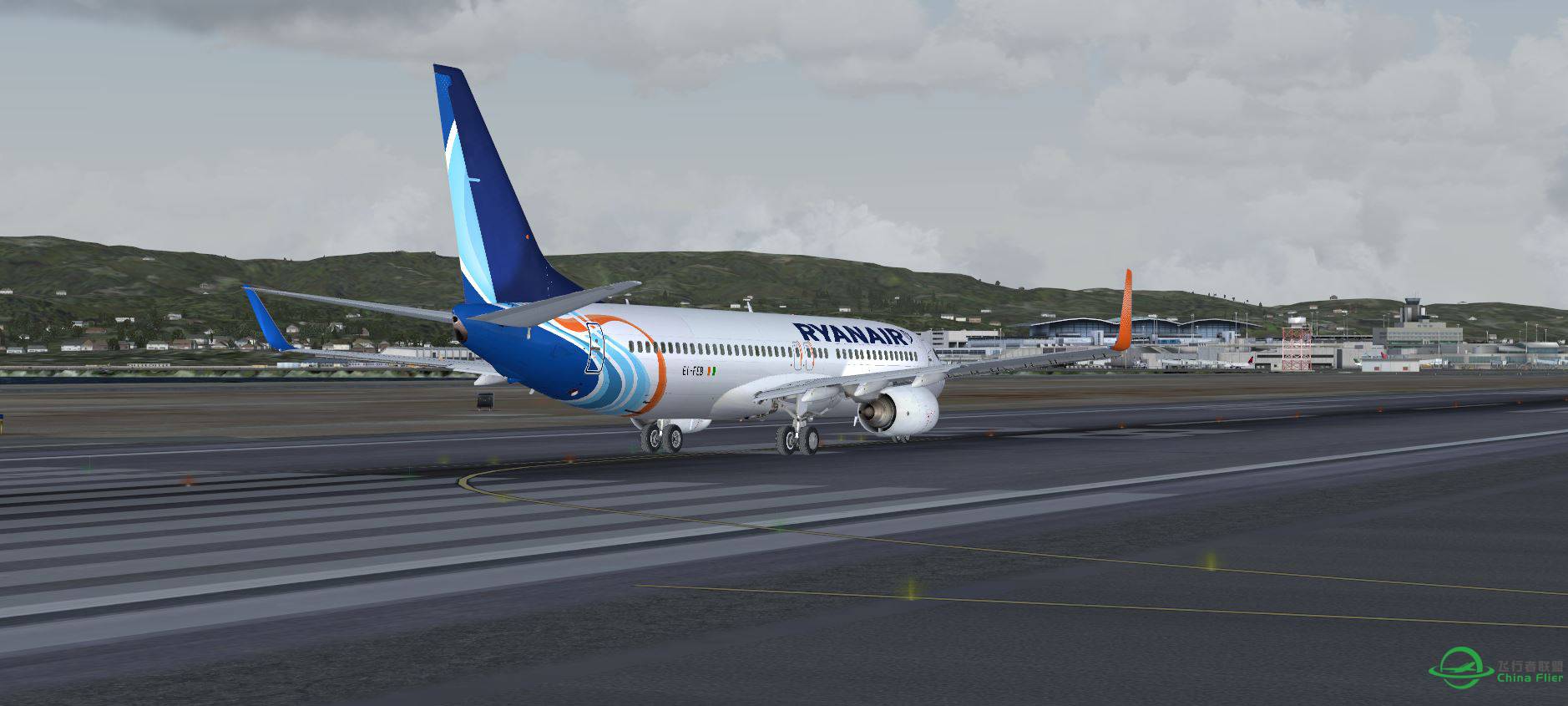 B737 RYAN AIR@ KSFO-3660 