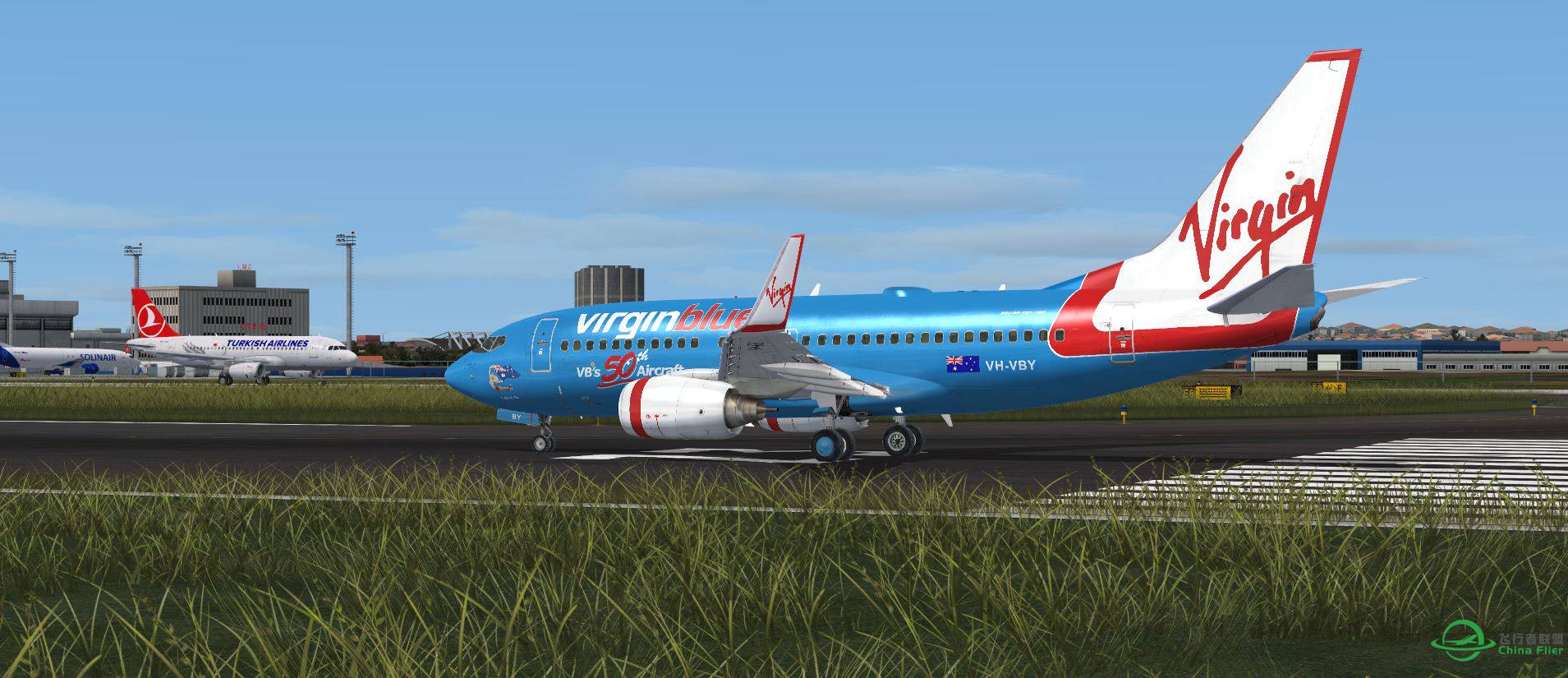 B737 VirginBlue @ LTBA-6167 