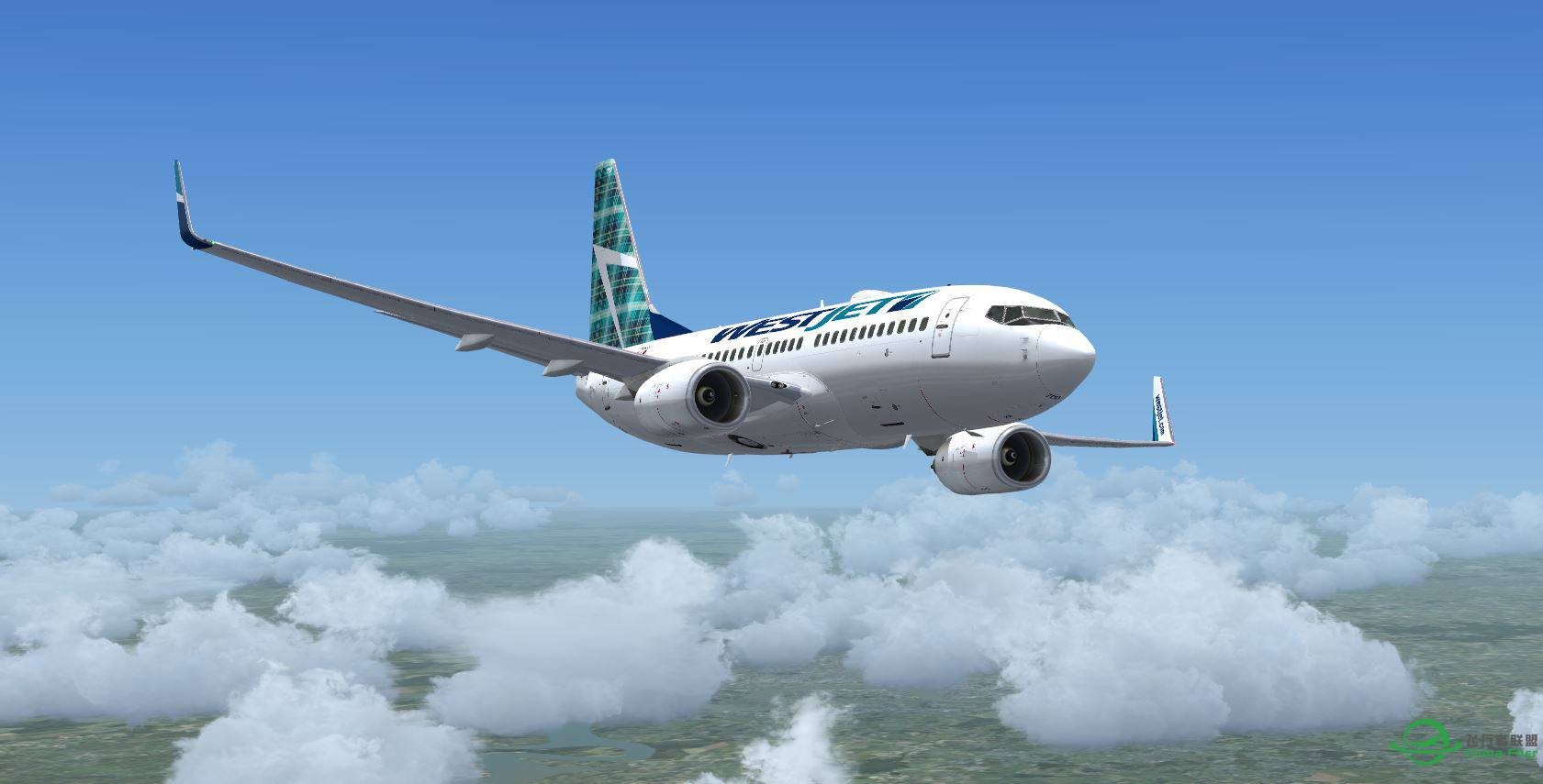 B737 West Jet @ VVTS-8154 