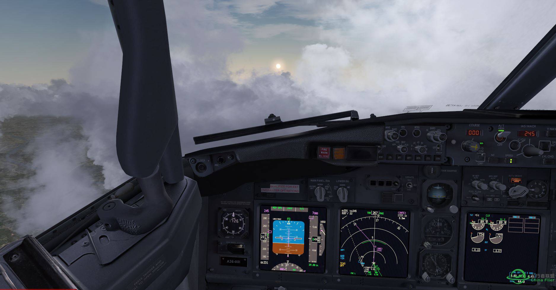 B737 AU AF1 @ EBBR-1634 
