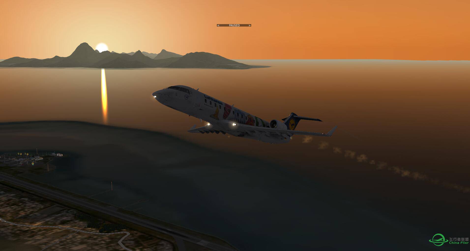 用crj200练习单发失效科目非常爽歪歪-9063 