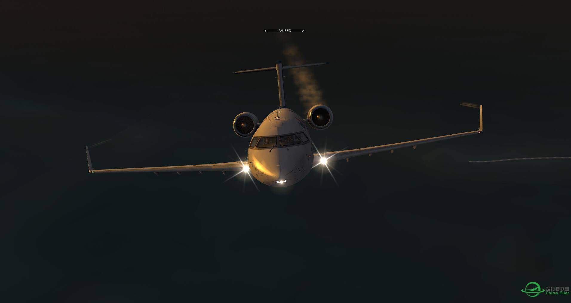 用crj200练习单发失效科目非常爽歪歪-8773 