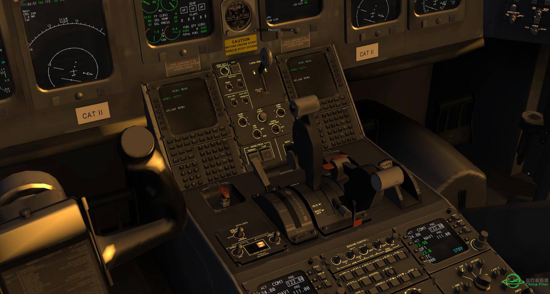 用crj200练习单发失效科目非常爽歪歪-7304 