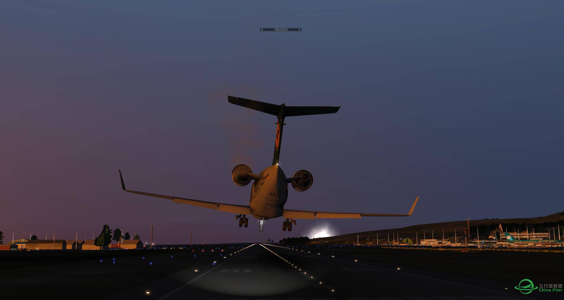 用crj200练习单发失效科目非常爽歪歪-6117 