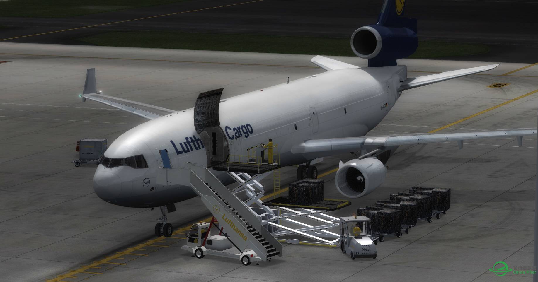 【20P】EDDM-LTBA@MD-11F汉莎货运-9817 
