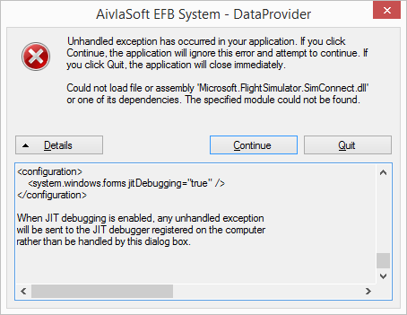 AivlasSoft EFB 运行错误-633 