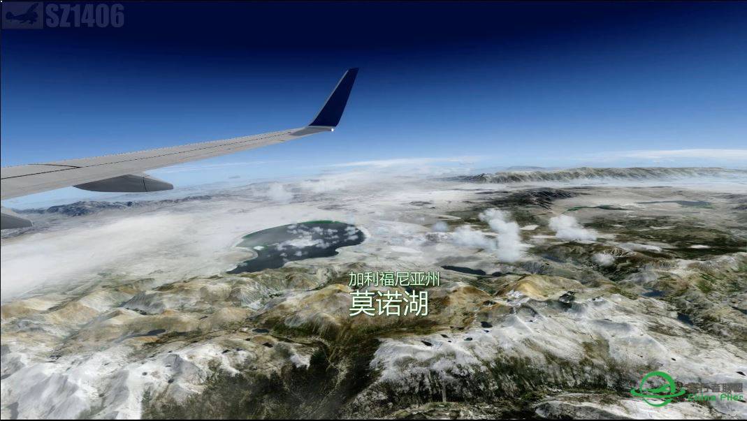 模拟飞行员之眼：洛杉矶-西雅图  波音737-800 美国西海岸之旅-3867 