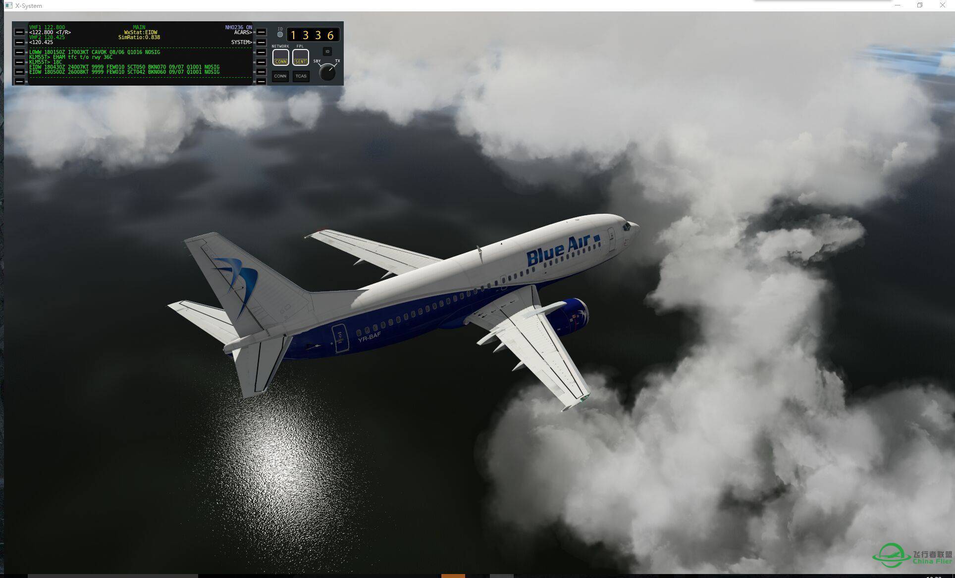 xplane啥都好就是云不好。。。-4075 