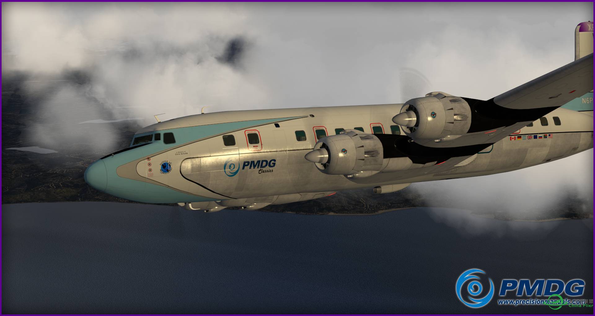 PMDG DC-6B 详细测评视频-3051 
