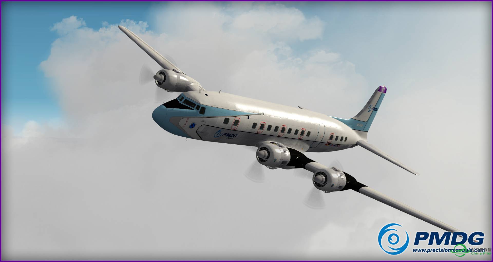PMDG DC-6B 详细测评视频-3055 
