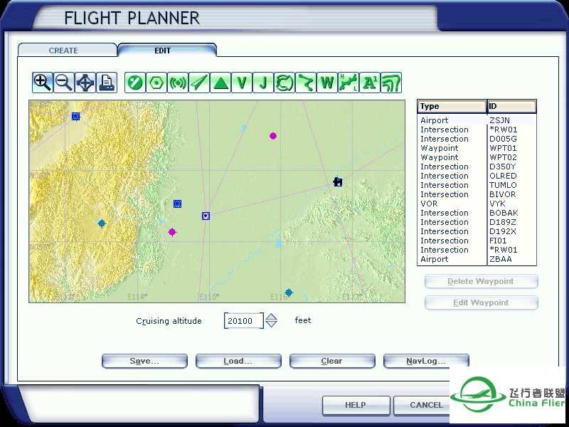 FSX自带Flight Planner加载航路文件问题-2638 