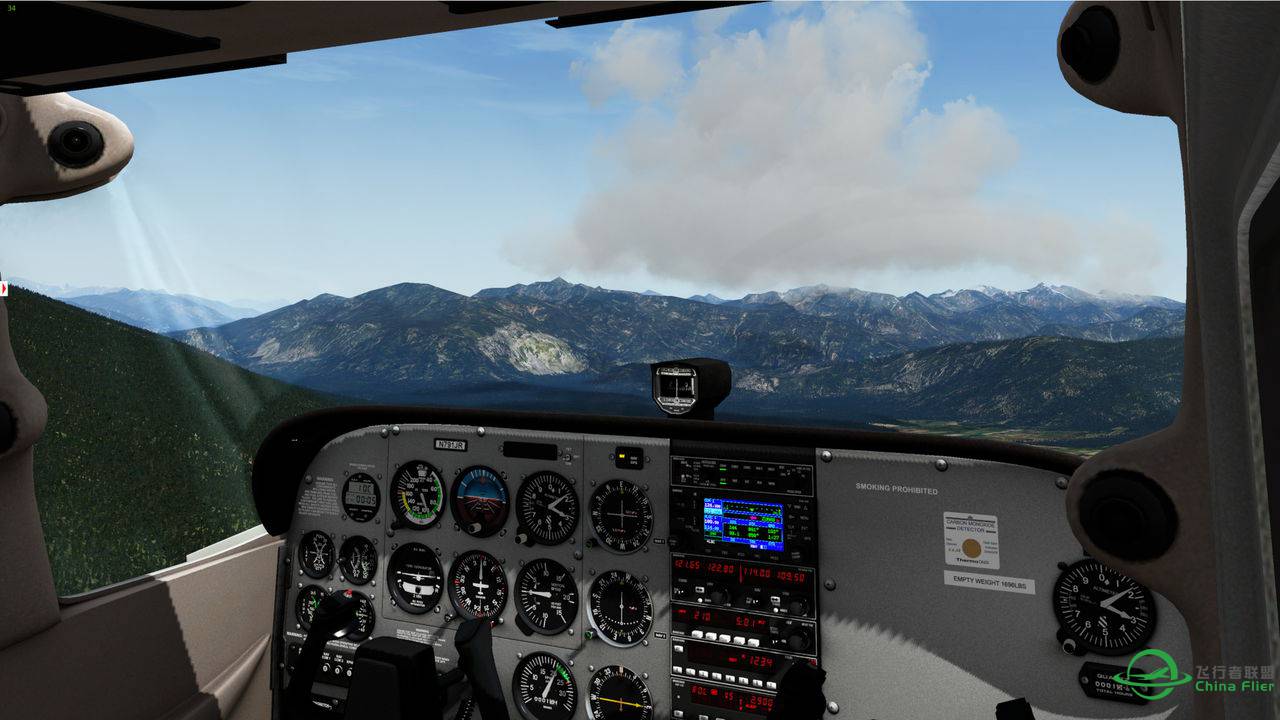 X-Plane 10效果全开+SkyMax Pro效果震撼！！-9741 