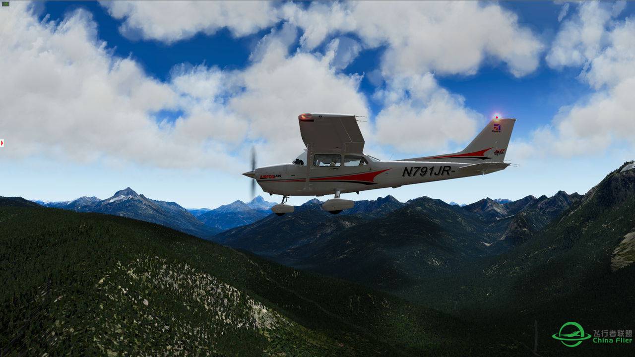 X-Plane 10效果全开+SkyMax Pro效果震撼！！-9646 