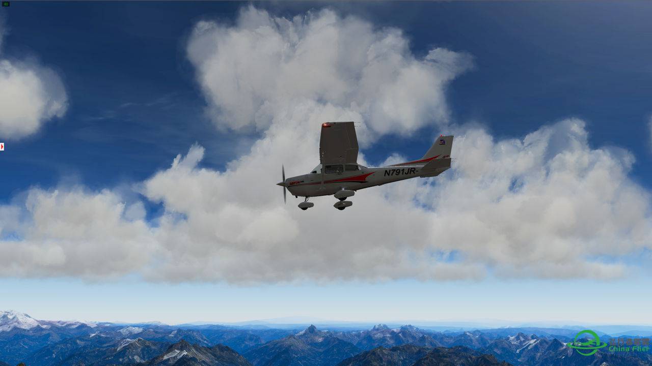 X-Plane 10效果全开+SkyMax Pro效果震撼！！-3851 