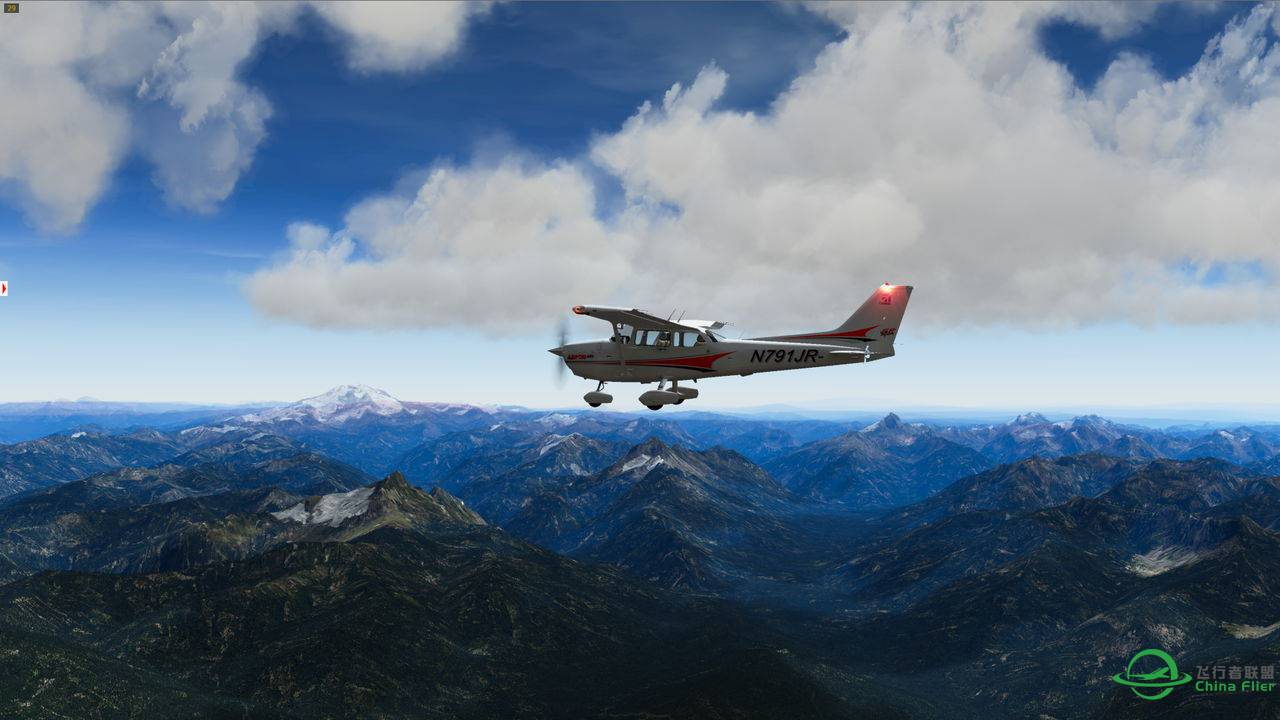 X-Plane 10效果全开+SkyMax Pro效果震撼！！-970 