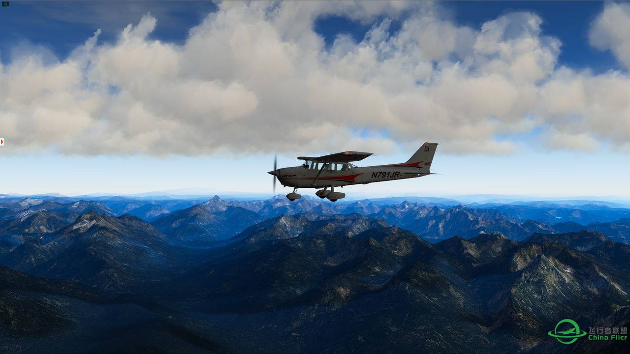 X-Plane 10效果全开+SkyMax Pro效果震撼！！-5590 