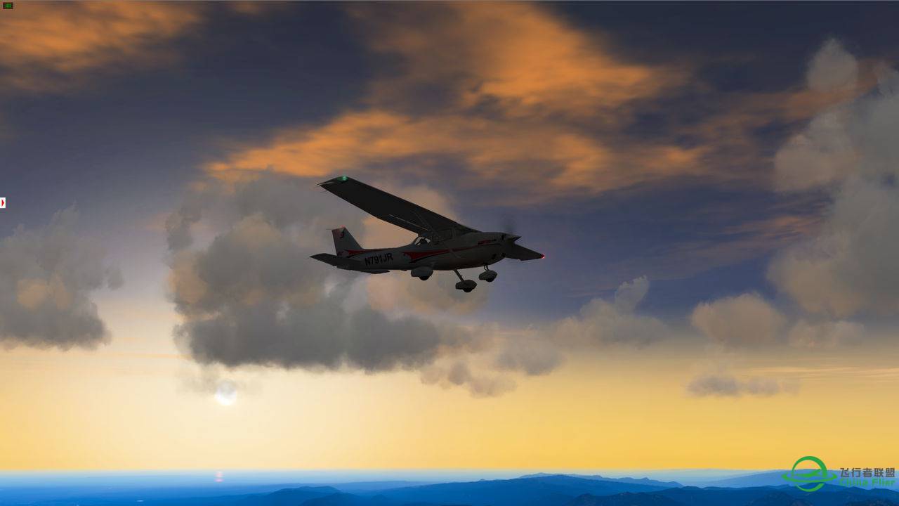 X-Plane 10效果全开+SkyMax Pro效果震撼！！-4949 