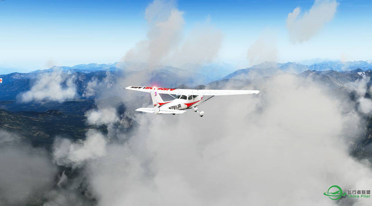 X-Plane 10效果全开+SkyMax Pro效果震撼！！-1721 