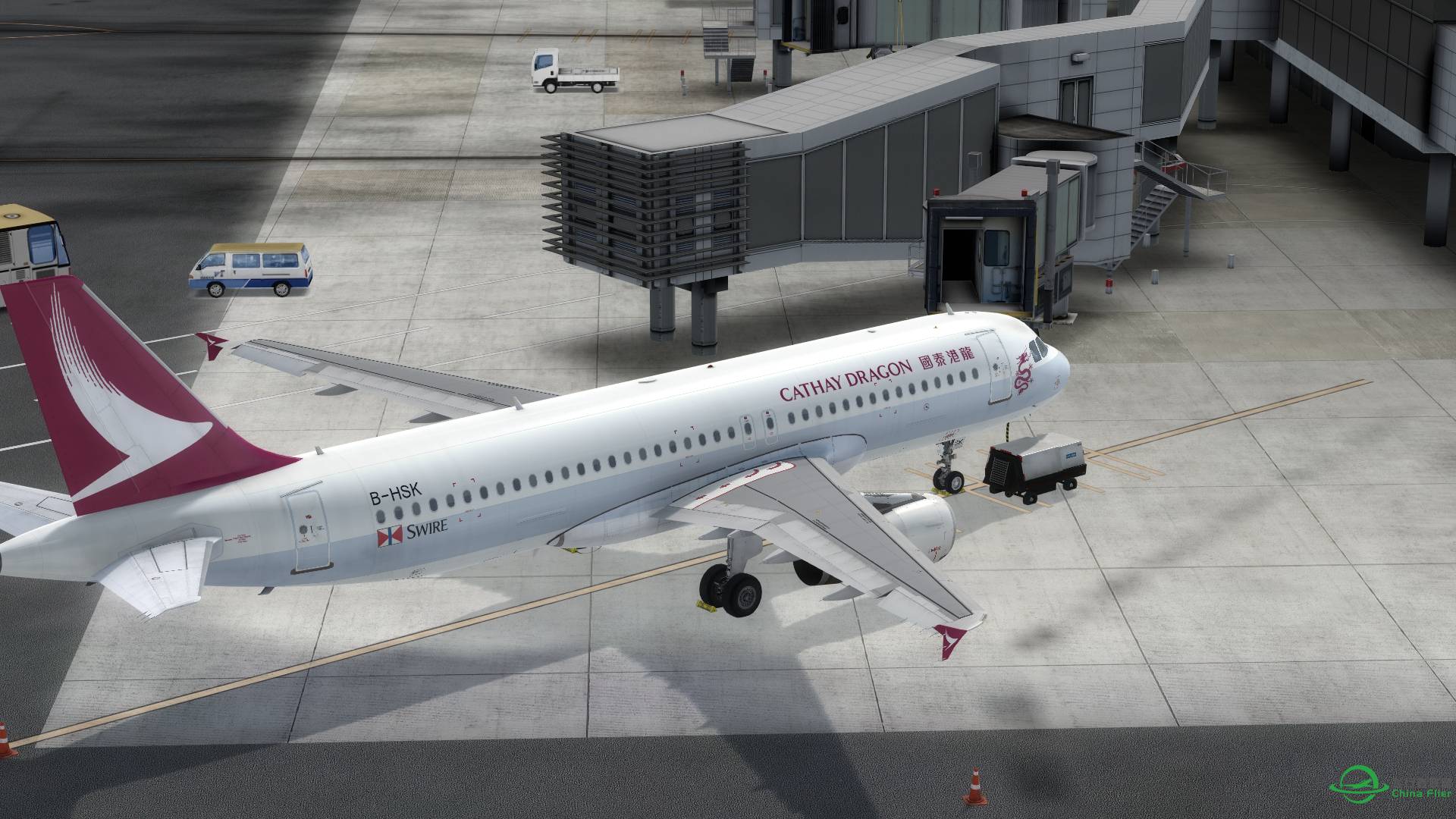 Re-branding之後，國泰港龍Cathay Dragon A320的“首飛”-5002 