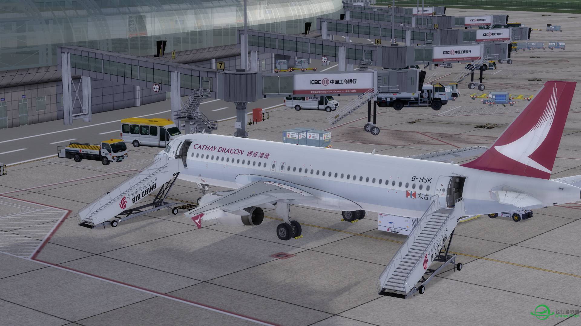 Re-branding之後，國泰港龍Cathay Dragon A320的“首飛”-7240 