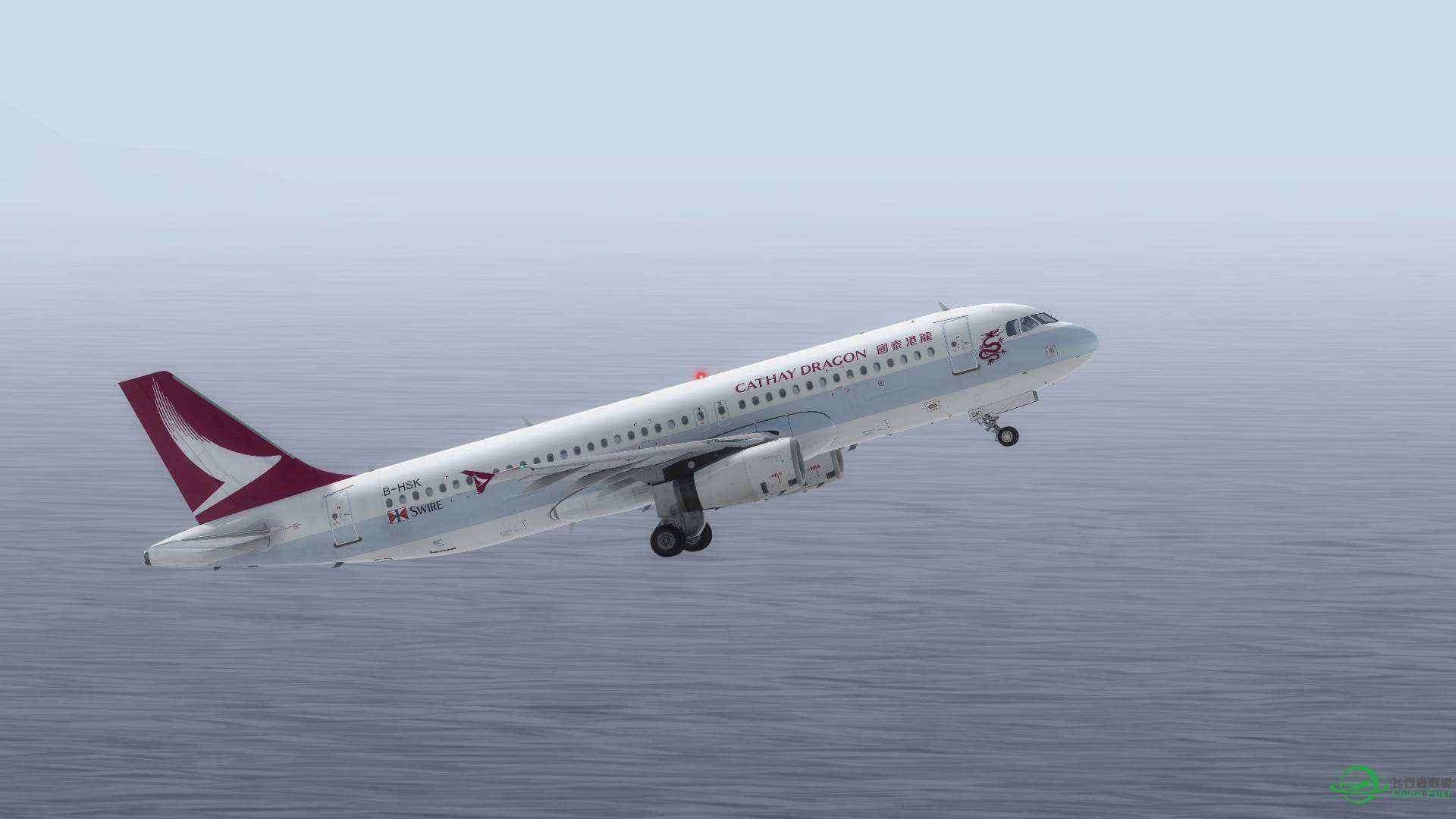 Re-branding之後，國泰港龍Cathay Dragon A320的“首飛”-9084 