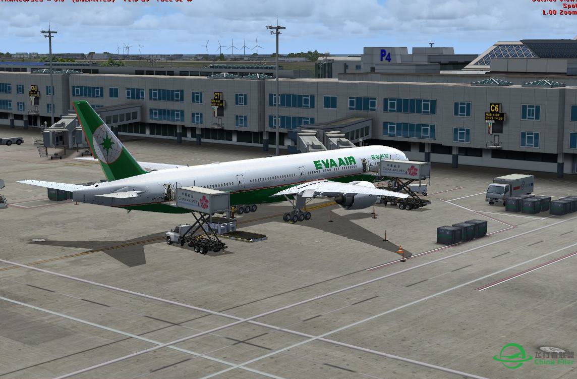 EVA722 RCTP - ZSPD (台北 - 上海)-2510 