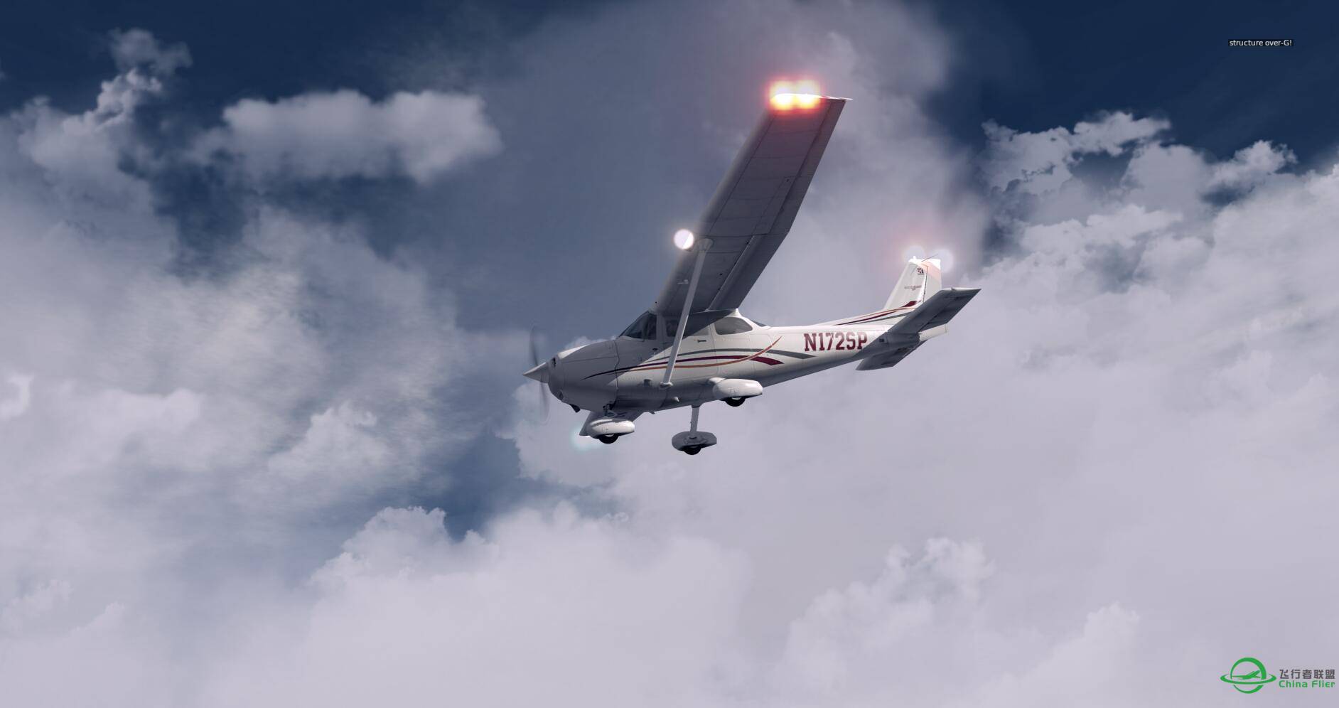 X-Plane 10 SkyMaxx 3.2.1  实测效果-5750 