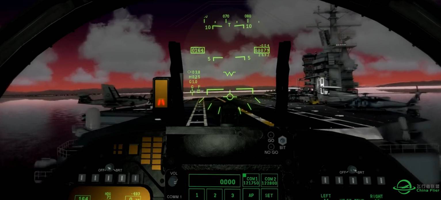 《男人们的大虫子》XPlane10 FA-18F Super Hornet 超燃宣传片-8216 